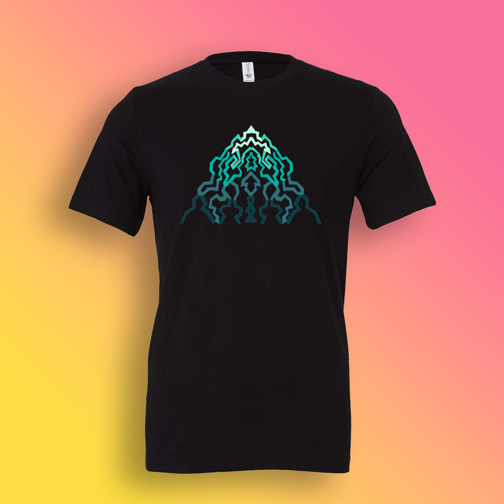 Adult Short Sleeve Waddle Mountain Shirt