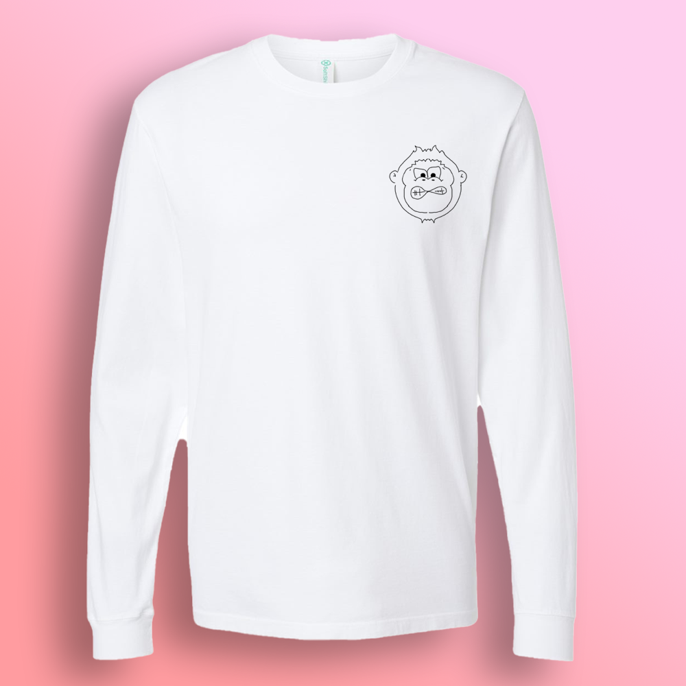 Adult Long Sleeve Mad Gorilla Shirt