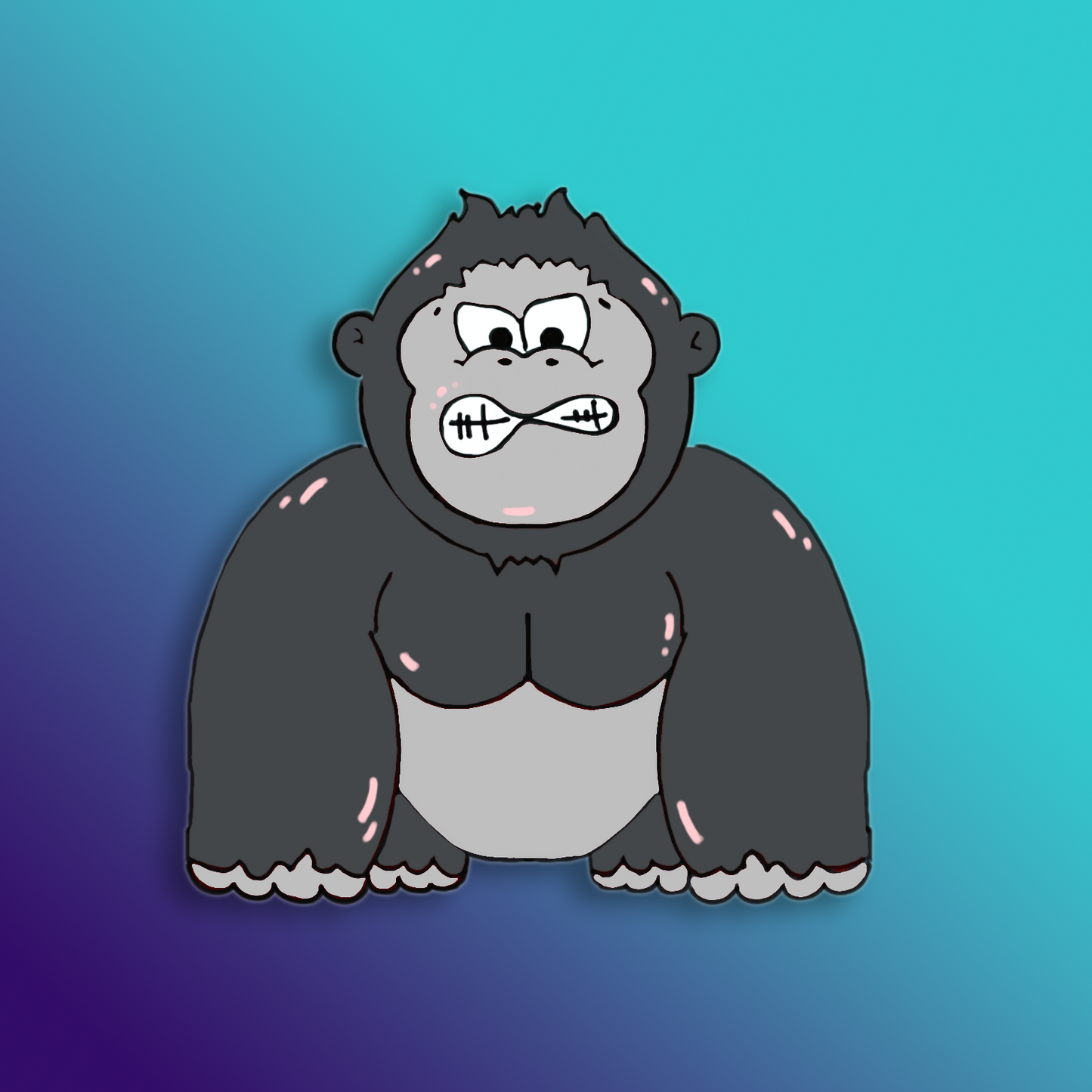 Sticker Gorilla
