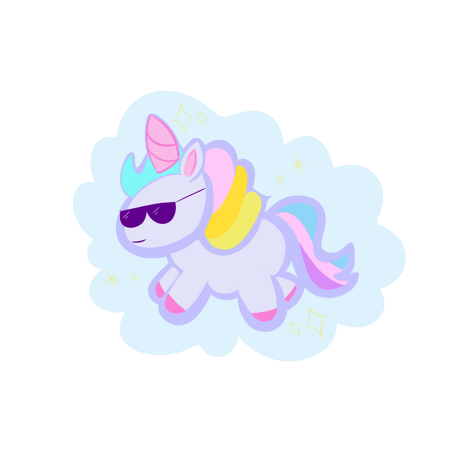Sticker Unicorn