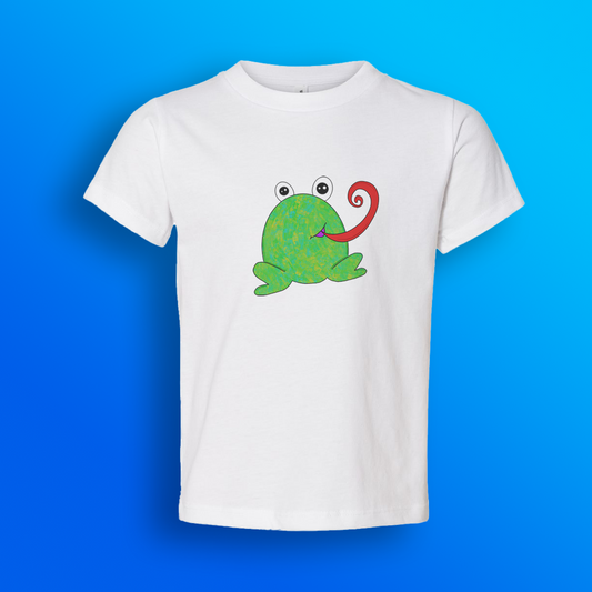 Kids Short Sleeve Frog Shirt