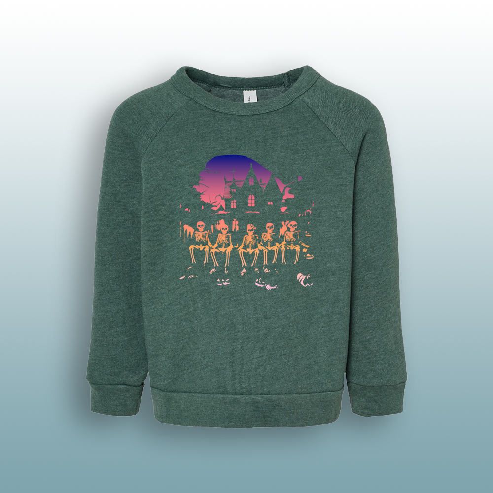 Kids Sweatshirt Skeleton Family