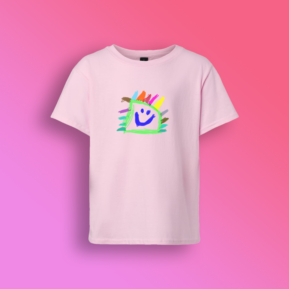 Kids Short Sleeve Spike Marshmallow Shirt