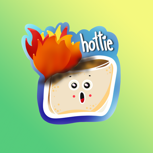 Sticker Marshmallow Hottie